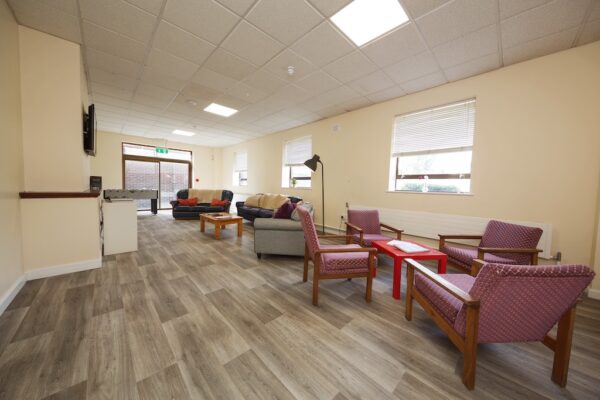 Living Room with Multiple Single Sofa